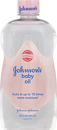 Johnson s Aloe Vera   Vitamin E Baby Oil  20 Ounces  Pack of 1