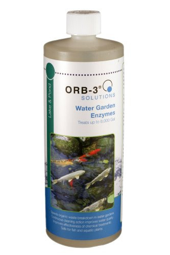 Orb-3 Water Garden Enzymes Bottle, 1-Quart