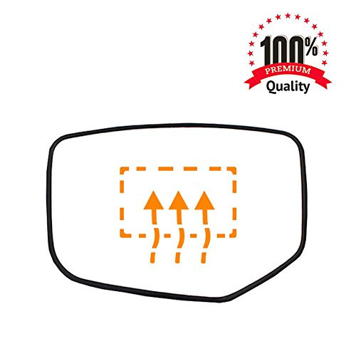 Fit Honda Accord Splinterproof with Backing Plate Heated Power Replacement Left Side Mirror Glass Lens