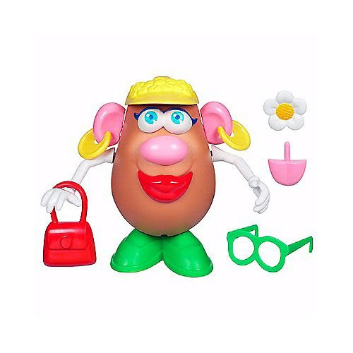 Playskool Mrs. Potato Head Toy BROWN