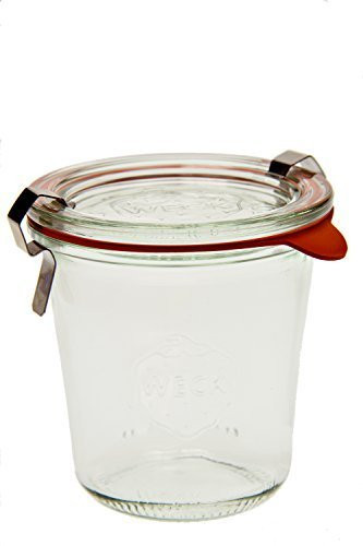 Weck 900 Tall Mold Jar - 1/5 Liter, Set of 6