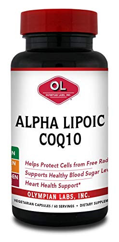 Olympian Labs Alpha Lipoic Coenyme Q 10 200 mg 60 Caps