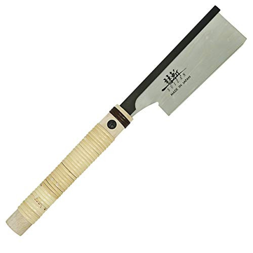 SUIZAN Japanese Hand Saw 6 inch Dozuki (Dovetail) Pull Saw for Woodworking SUIZAN Japanese Hand Saw 6 inch Dozuki (Dovetail) Pull Saw for Woodworking