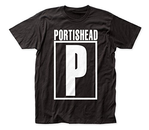 Impact Portishead Logo Soft Fitted 30 1 Cotton Tee  Medium  Black
