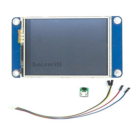 Asiawill Nextion NX3224T024 Generic 2.4" TFT 320 x 240 Resolution Intelligent LCD Touch Screen Display