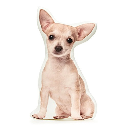 Cushion Co - Chihuahua Short Haired Shaped Pillow 16" x 12" Cushion Co - Chihuahua Short Haired Shaped Pillow 16" x 12"