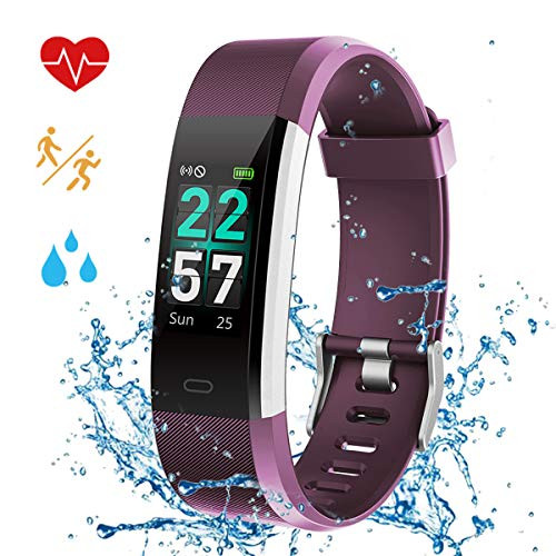 Airpro Fitness Tracker  Activity Tracker Watch with Heart Rate Monitor IP68 Waterproof Smart Watch with Step Counter  Calorie Counter  Call   SMS Pedometer Watch for Women Men