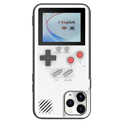 Shockproof Case with Retro Games for iPhone 11 Pro Max  Gameboy Case with 36 Small Games for iPhone 11 Pro Max