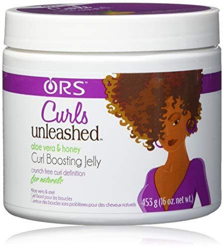 Curls Unleashed Aloe Vera and Honey Texture Boosting Curl Jelly 16 Ounce