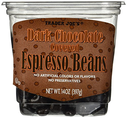 Trader Joe s Dark Chocolate Covered Espresso Beans 14 oz