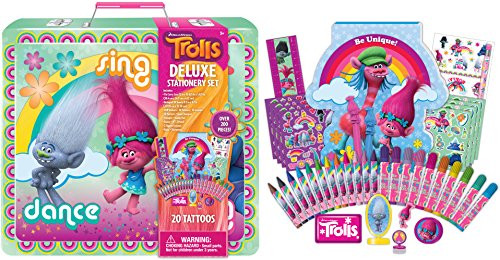 Dreamworks Trolls Deluxe Stationery Set