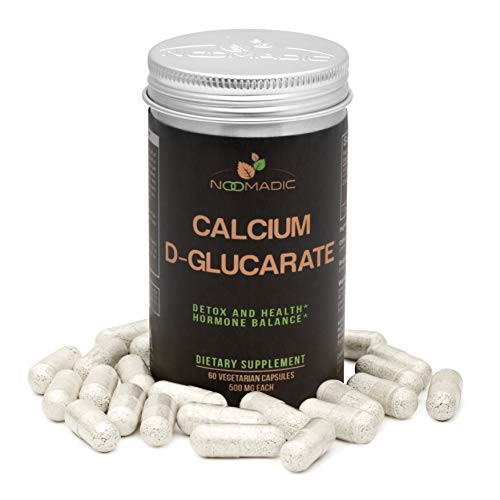 Calcium D Glucarate CDG 60 Capsules 500mg Regulates Excess Estrogen Levels inhibits Estrogen Dominance Supports Hormonal Acne Hot Flashes Detox Cleanse Liver Weight Loss Metabolism Calcium D Glucarate CDG 60 Capsules 500mg Regulates Excess Estrogen Levels inhibits Estrogen Dominance Supports Hormonal Acne Hot Flashes Detox Cleanse Liver Weight Loss Metabolism