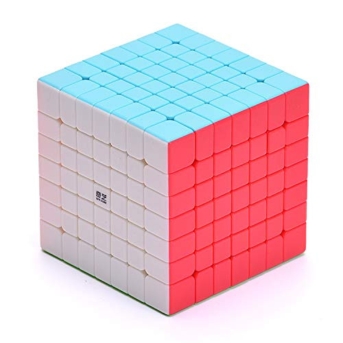 LiangCuber Qiyi 7x7 Speed Cube Stickerless Qiyi Qixing S 7x7x7 Color Magic Cube Puzzle Toy