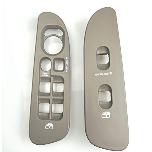 Driver   Passenger Door Window Switch Bezel for 2002 2010 Dodge Ram 1500 2500 3500 Window Switch Panel Bezel  Taupe