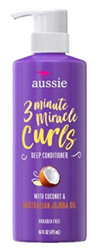 Aussie 3 Minute Miracle Curls Deep Conditioner 16 Ounce Pump  475ml   2 Pack