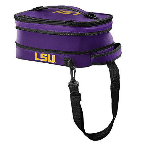 FOCO NCAA LSU Tigers  2014 Edition  Expandable Lunchbox  Yellow