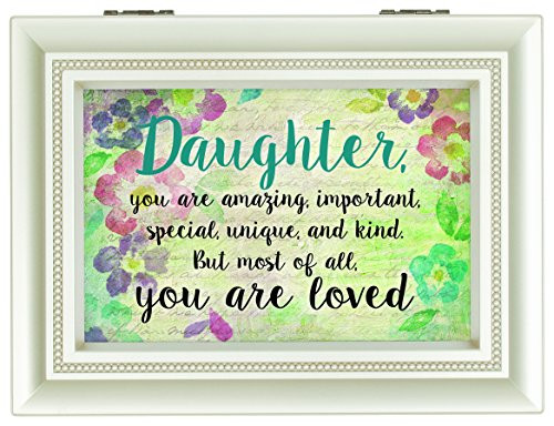 Carson Home Accents Loved Daughter Music Box Playing My Favorite Things