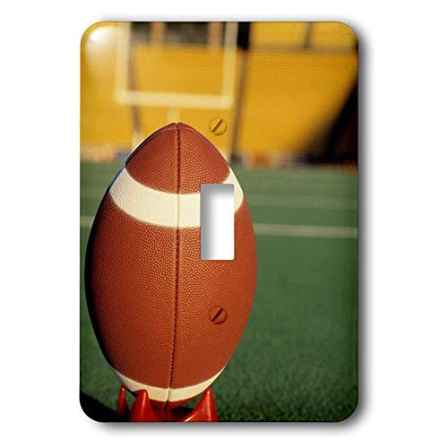 3dRose lsp 33117 1 Football Toggle Switch  Multicolor