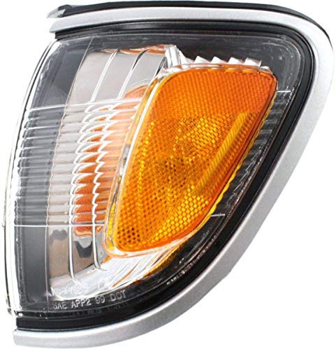 I Match Auto Parts Left Driver Side Parking Signal Marker Lens and Housing Replacement for 2001 2004 Toyota Tacoma Pickup 2WD 4WD TO2520162 8162004090B0