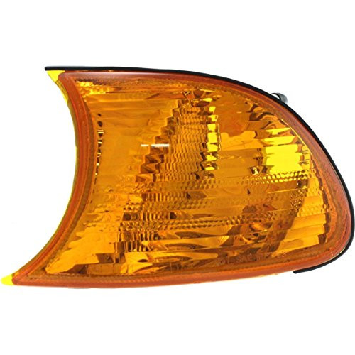 DAT AUTO PARTS Front Parking Signal Corner Light Replacement for 00 01 BMW 3 Series Amber Lens Left Driver Side BM2520106
