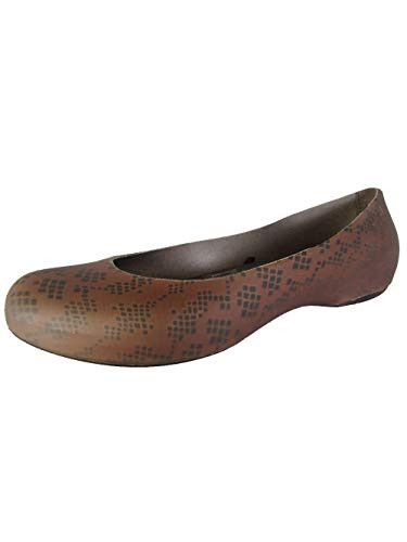 Crocs Women s Thermalucent Snake Flat Bronze Espresso 7 M US
