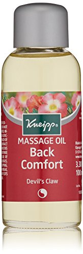 Kneipp Massage Oil  Back Comfort  Devil s Claw  3 38 fl  oz