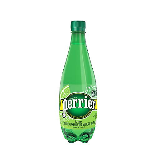 Perrier Lime Flavored Carbonated Mineral Water  16 9 Fl Oz  24 Pack  Plastic Bottles