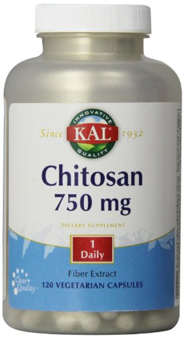 KAL Chitosan Tablets  750 mg  120 Count