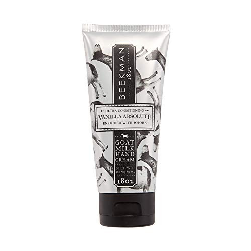 Beekman 1802 Hand Cream Vanilla Absolute Moisturizing Goat Milk Based Hand Cream for Dry Skin Cruelty Free Bodycare 2 oz Beekman 1802 Hand Cream Vanilla Absolute Moisturizing Goat Milk Based Hand Cream for Dry Skin Cruelty Free Bodycare 2 oz