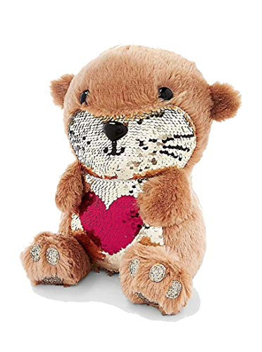 Justice Flip Sequin Otter Plush 10"