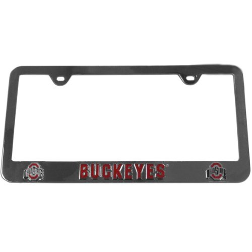 NCAA Ohio State Buckeyes Steel Tag Frame