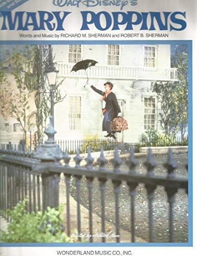 Mary Poppins   Piano Vocal Guitar Songbook