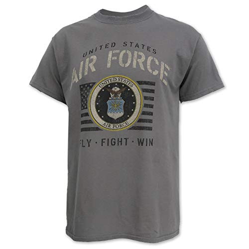 Vintage United States Air Force Stencil T Shirt  xx Large  Grey
