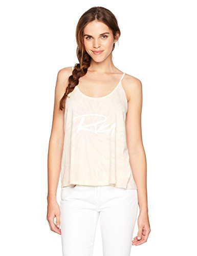 RVCA Women Skratch Tie Dye Tank Top Pink M 10