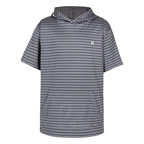 Hurley Boys  Toddler Short Sleeve Hooded Pullover  Cool Grey  2T