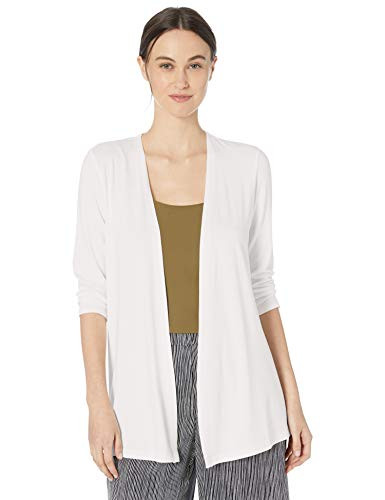 NIC ZOE Women s Ease and Comfort Cardy  Silver Wisp  Small