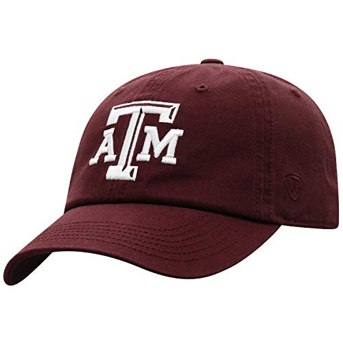 Top of the World Texas A M Aggies Men s Adjustable Relaxed Fit Team Icon hat  Adjustable
