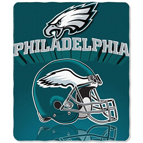 NFL Philadelphia Eagles Gridiron Fleece Throw  50 inches x 60 inches