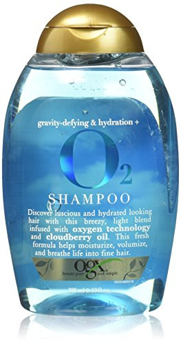 Organix Gravity Defying   Hydration Plus O2 Shampoo  13 Fluid Ounce