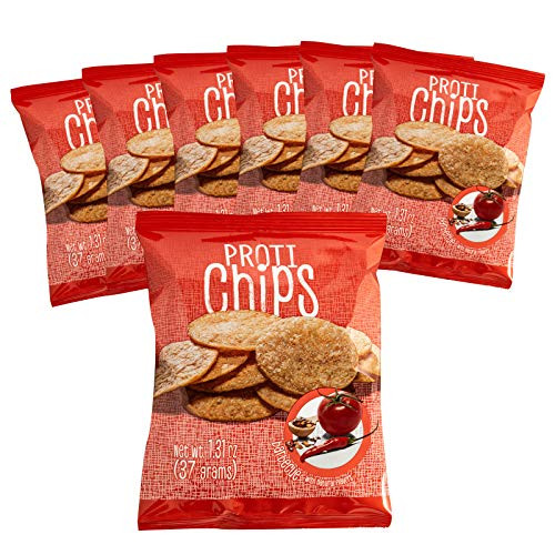 Proti Thin   Barbecue Proti Chips   High Protein   High Fiber   Low Calorie   Low Fat   Healthy Snack Chips   7 Single Serving Bags