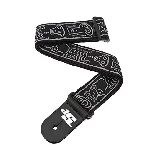 Planet Waves Joe Satriani Guitar Strap  Skull n  Bones