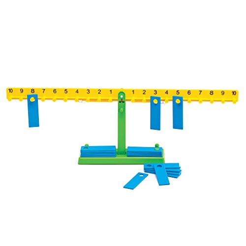 Learning Advantage CTU25892 Math Balance with Weights  Pack of 21