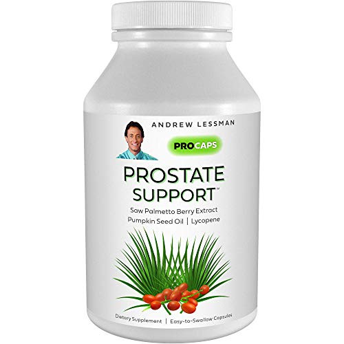 Andrew Lessman Prostate Support 30 Softgels   Saw Palmetto  Pumpkin Seed Oil  Lycopene  Key Nutrients to Support Prostate Health and Urinary  Bladder Function  No Additives  Easy to Swallow Softgels
