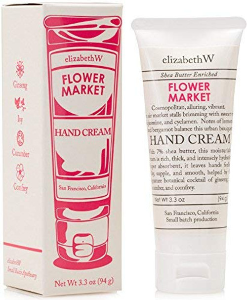 elizabethW Flower Market Hand Cream 3 3 ounces elizabethW Flower Market Hand Cream 3 3 ounces