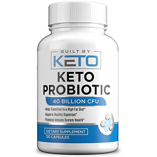 Keto Probiotic 40 Billion CFU   Guaranteed Potency   Patented Delay Release  Probiotic Supplement with Prebiotics  Probiotic with Acidophilus  Best Keto Probiotics for Women and Men   120 Capsules