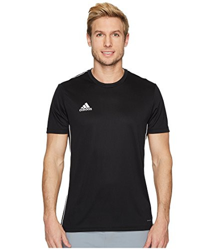 adidas Men s Core 18 Training Jersey  Black White  Medium