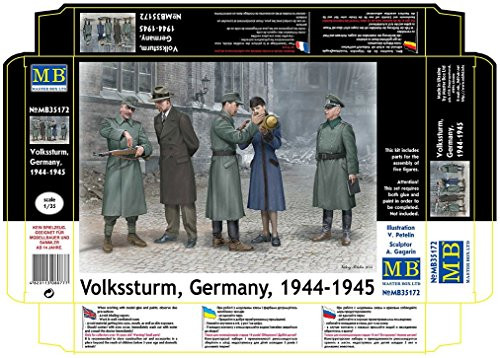 VOLKSSTURM  GERMANY  1944 1945 1 35 MASTER BOX 35172