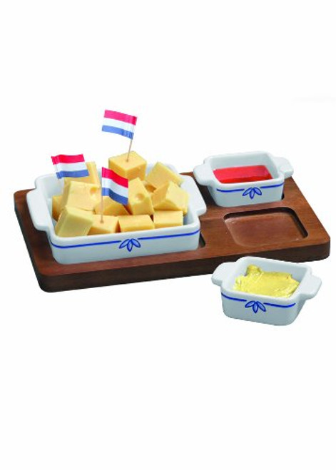 Boska Holland 853535 Tapas Cheese Cups, Delft Blue Boska Holland 853535 Tapas Cheese Cups, Delft Blue