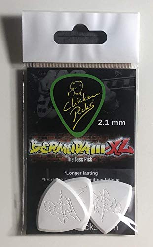 3 x ChickenPicks Bermuda III XL 2 1mm guitar picks