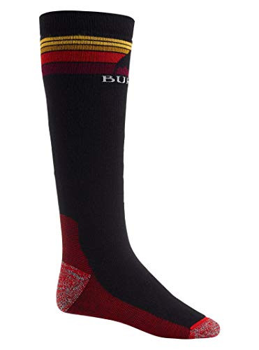 Burton Mens Emblem Midweight Sock  True Black New  Large